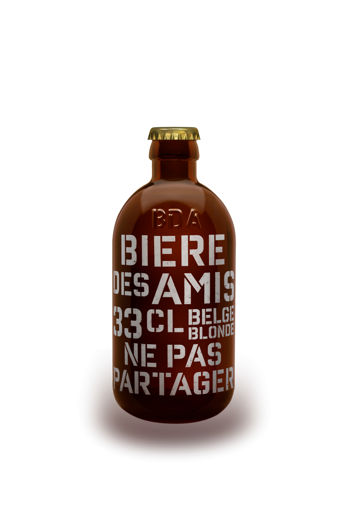 Afbeeldingen van BDA BIÈRE DES AMIS BLONDE 5,8° 33CL ONEWAY