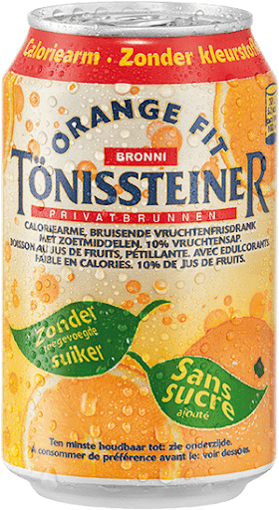 Afbeeldingen van TÖNISSTEINER FIT ORANGE BLIK 33CL