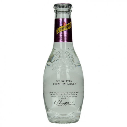 Afbeeldingen van SCHWEPPES PREM. TONIC ORANGE BLOSSOM LAVENDER 20 CL FLES