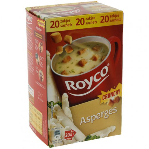 Afbeeldingen van ROYCO SOEP DOOS ASPERGES DOOS 20ST
