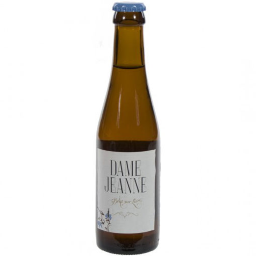 Afbeeldingen van DAME JEANNE BRUT SUR LIE (CHAMPAGNEBIER) 25 CL FLES