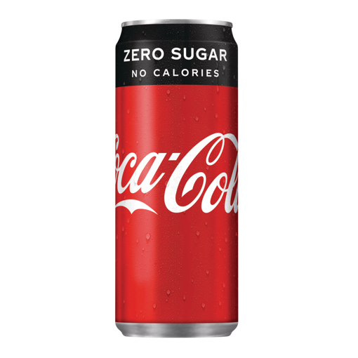 Afbeeldingen van COCA COLA ZERO BLIK 33CL